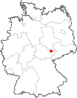 Karte Osterfeld bei Naumburg, Saale
